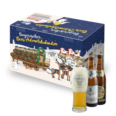 Bayerischer Bier Adventskalender - zum Schließen ins Bild klicken