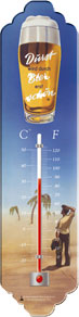 Metall-Thermometer - zum Schließen ins Bild klicken