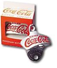 Coca Cola Flaschenöffner zur Fix-Montage - zum Schließen ins Bild klicken