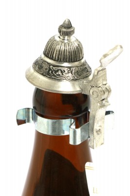 Bierflaschen Zinndeckel zum Aufstecken - zum Schließen ins Bild klicken